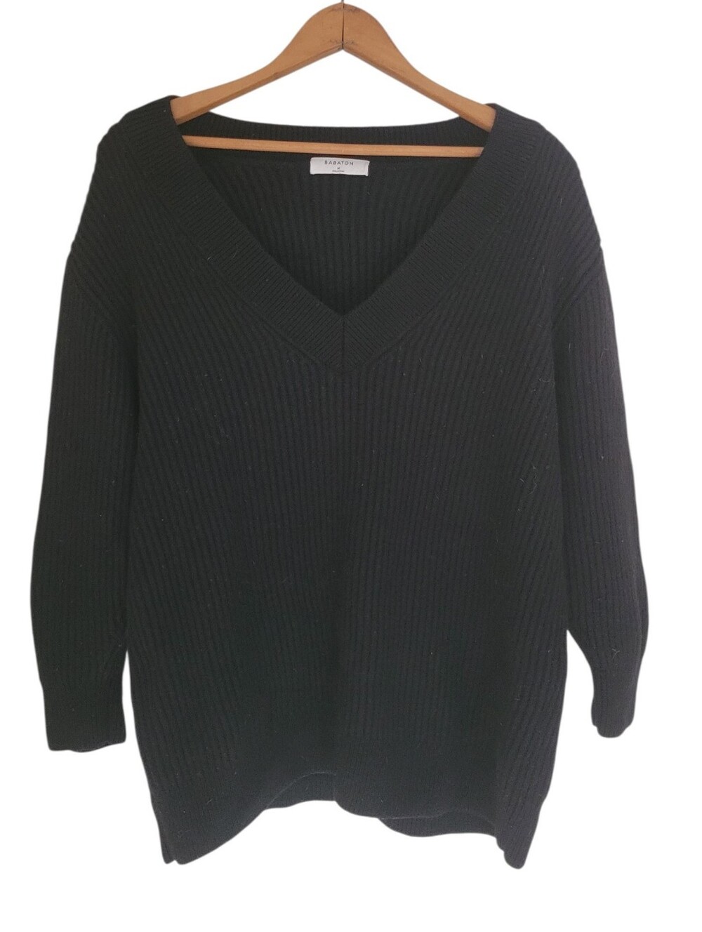 BABATON Aritzia Heavy Ribbed Merino Wool Sweater Medium